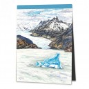 Der Gletscher hat gekalbt