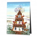 Weihnachtspyramide im Erzgebirge