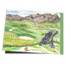 R35-008 / UAE - Dubai, Silhouette with Burj Khalifa