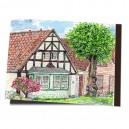 D4-279 / Das Matthiesen-Haus (1712) in Arnis, SH