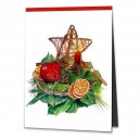 Weihnachtsgesteck mit Stern